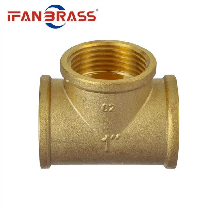 Brass Reducing T