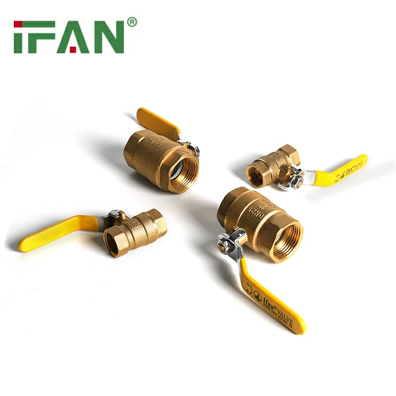 IFAN Long Handle Brass Gas Valves