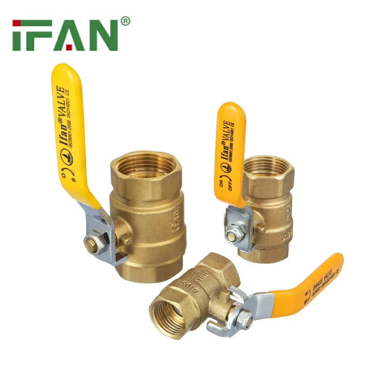 IFAN cu mâner lung din alamă valve de gaz